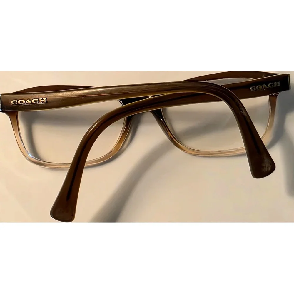 Frame Only eyeglasses Coach HC 6089 Olive Brown Gradient Women brown